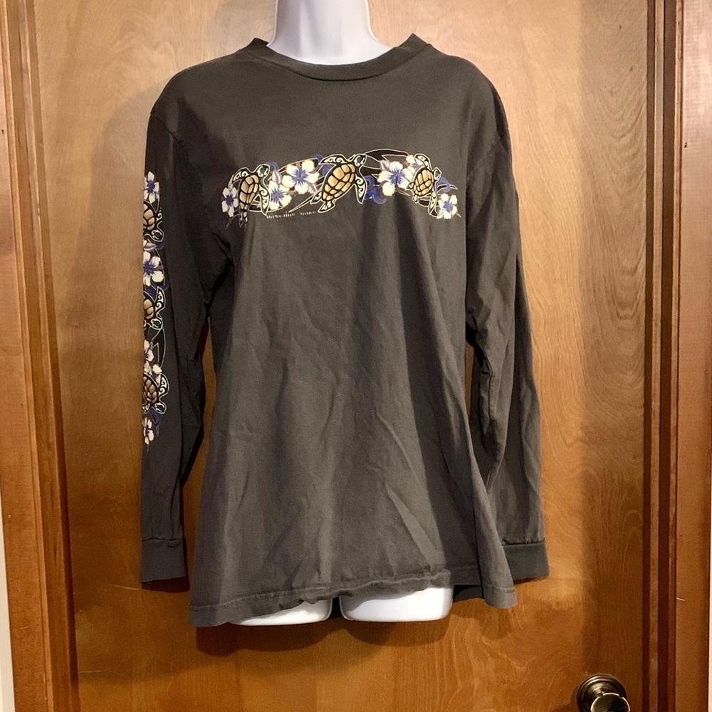 Hawaiian Turtle Long sleeve